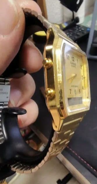 CASIO AQ-230 Digital Men's Watch — Japanese