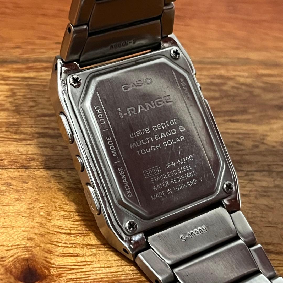 CASIO IRW-M200 Solar Men's Watch — Japanese