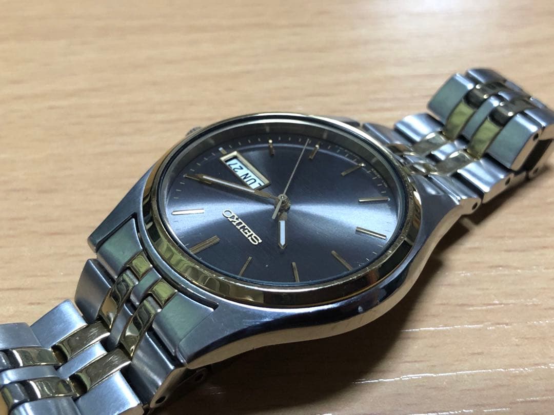 SEIKO 7N Series Quartz Men's Watch — Japanese