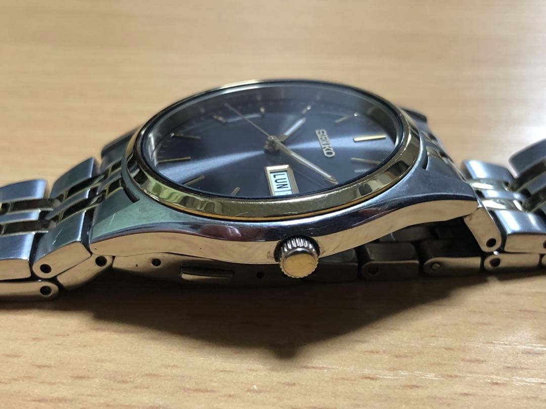 SEIKO 7N Series Quartz Men's Watch — Japanese