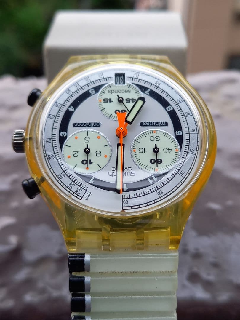 swatch Chronograph Quartz Men's — Japanese