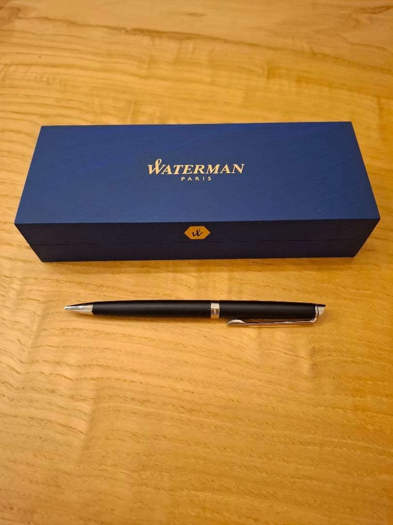 WATERMAN Mechanical Pencil measuring 134mm length and 9mm width with metallic finish