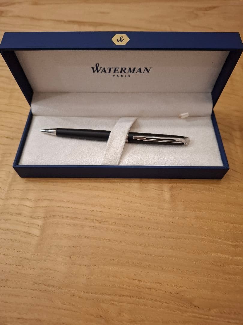 WATERMAN Mechanical Pencil measuring 134mm length and 9mm width with metallic finish