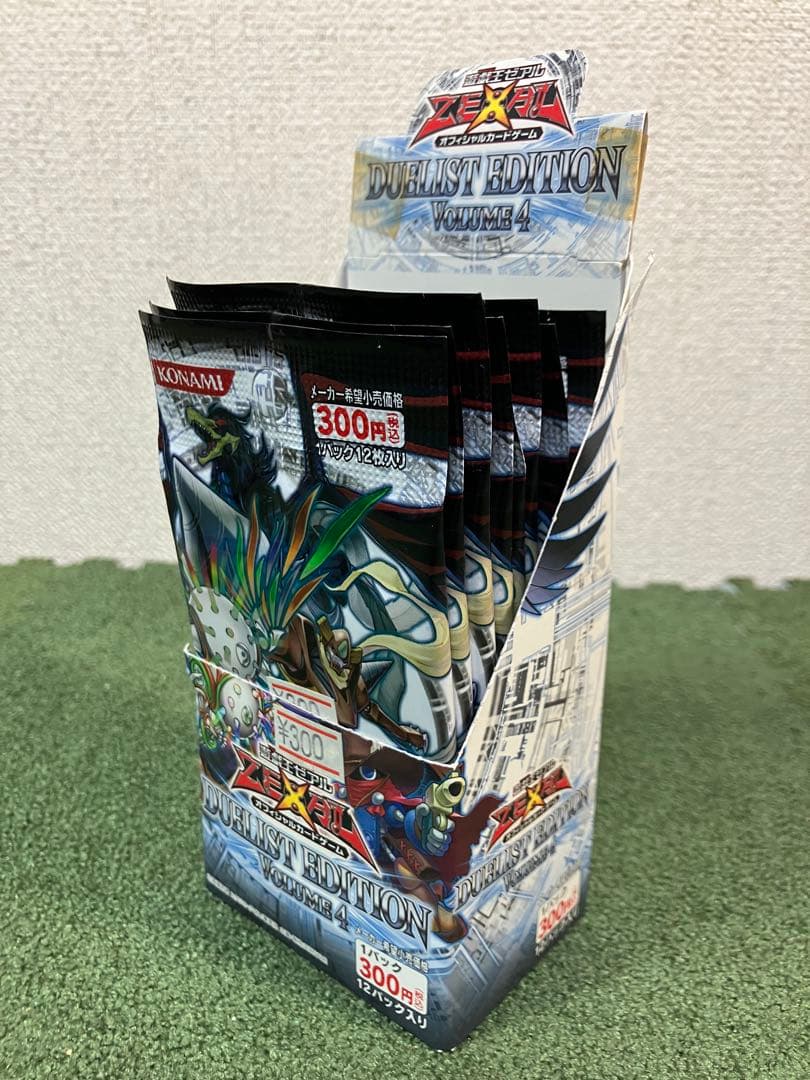 Yu-Gi-Oh Yu-Gi-Oh! ZEXAL Duelist Edition 4 Unopened 7 Packs Bundle Pack ZEAL — Japanese