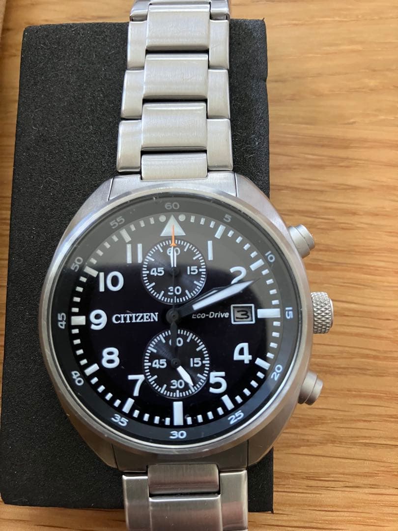 Citizen RECORD LABEL Eco-Drive Solar Men's Watch — Japanese