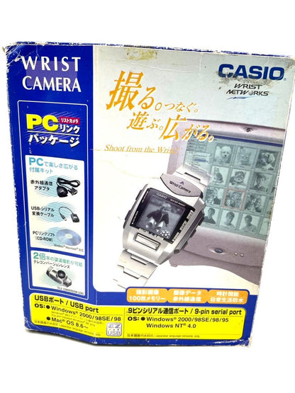 CASIO WRIST CAMERA Digital Men's Watch — Japanese