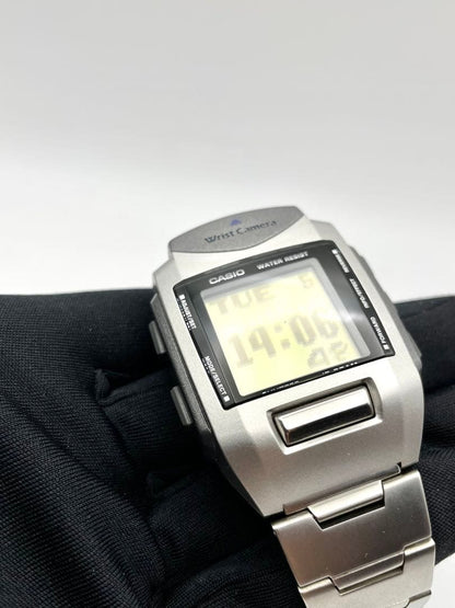 CASIO WRIST CAMERA Digital Men's Watch — Japanese