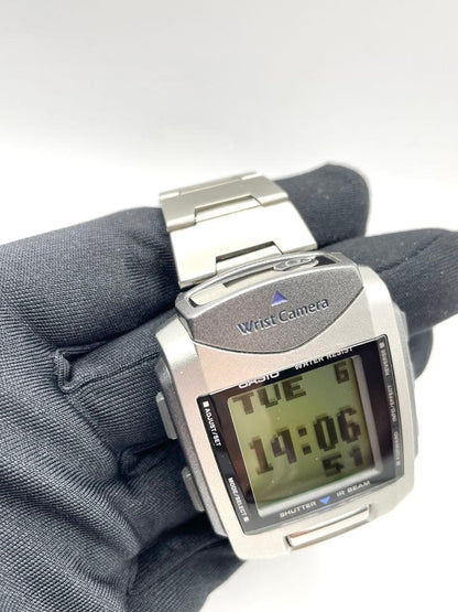 CASIO WRIST CAMERA Digital Men's Watch — Japanese