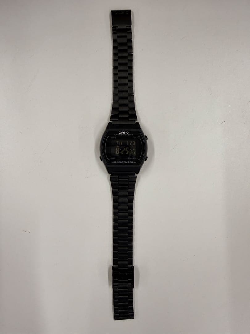 CASIO Collection Digital Black Men's Watch — Japanese
