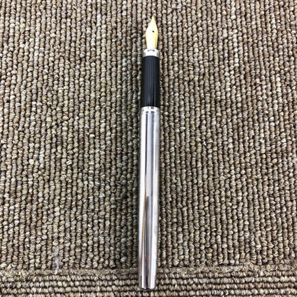 Cross Century II fountain pen with silver finish and converter filling mechanism