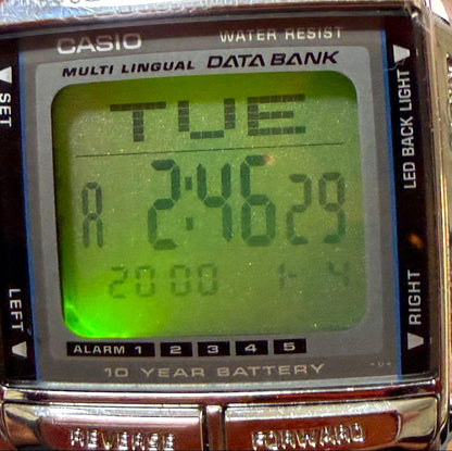 CASIO DB-360 Digital Men's Watch — Japanese