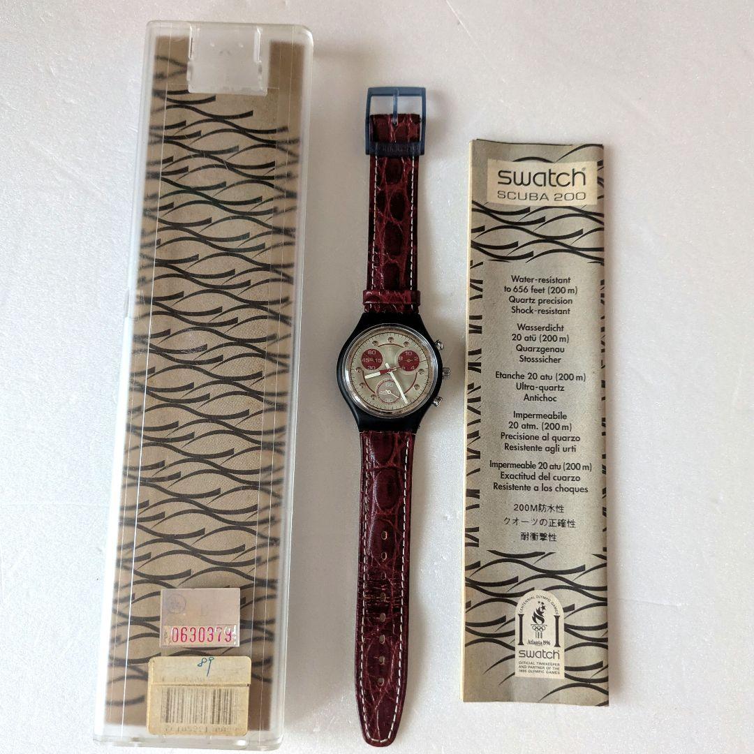 swatch Olympic Chrono Quartz Men's — Japanese