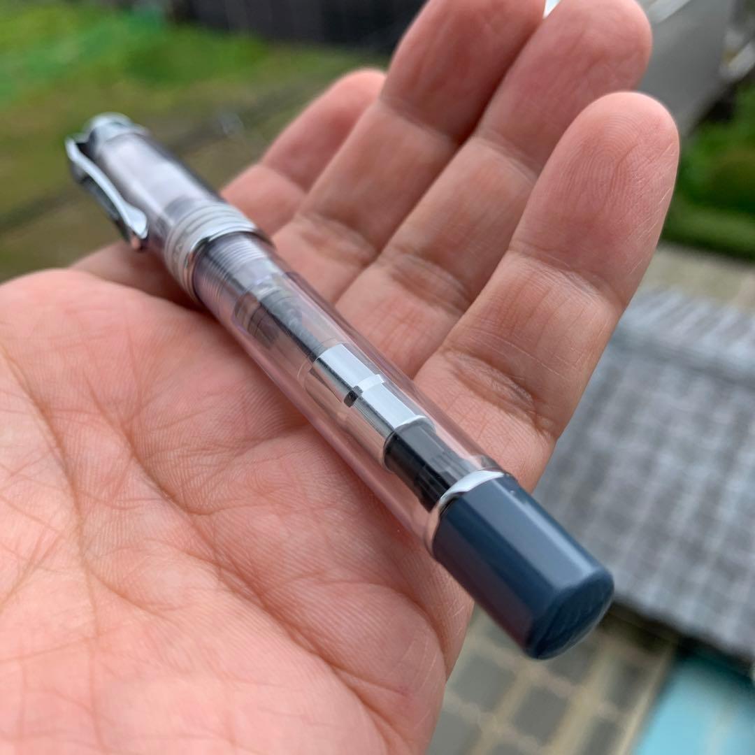 Pilot Prella fountain pen in dark green from Iroai limited edition series with CON-50 converter