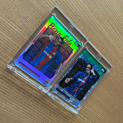 Ronaldinho Topps Team Set 2 Card Serial /99 — Japanese