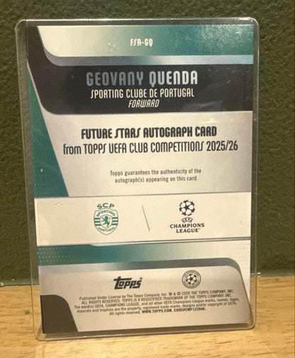 Geovany Quenda Autograph — Japanese