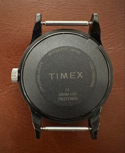 TIMEX Classic Tile Collection Original Camper Black Quartz Men's Watch — Japanese
