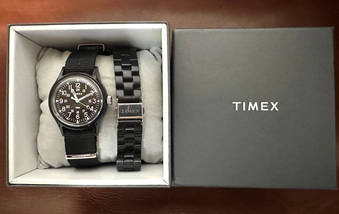 TIMEX Classic Tile Collection Original Camper Black Quartz Men's Watch — Japanese