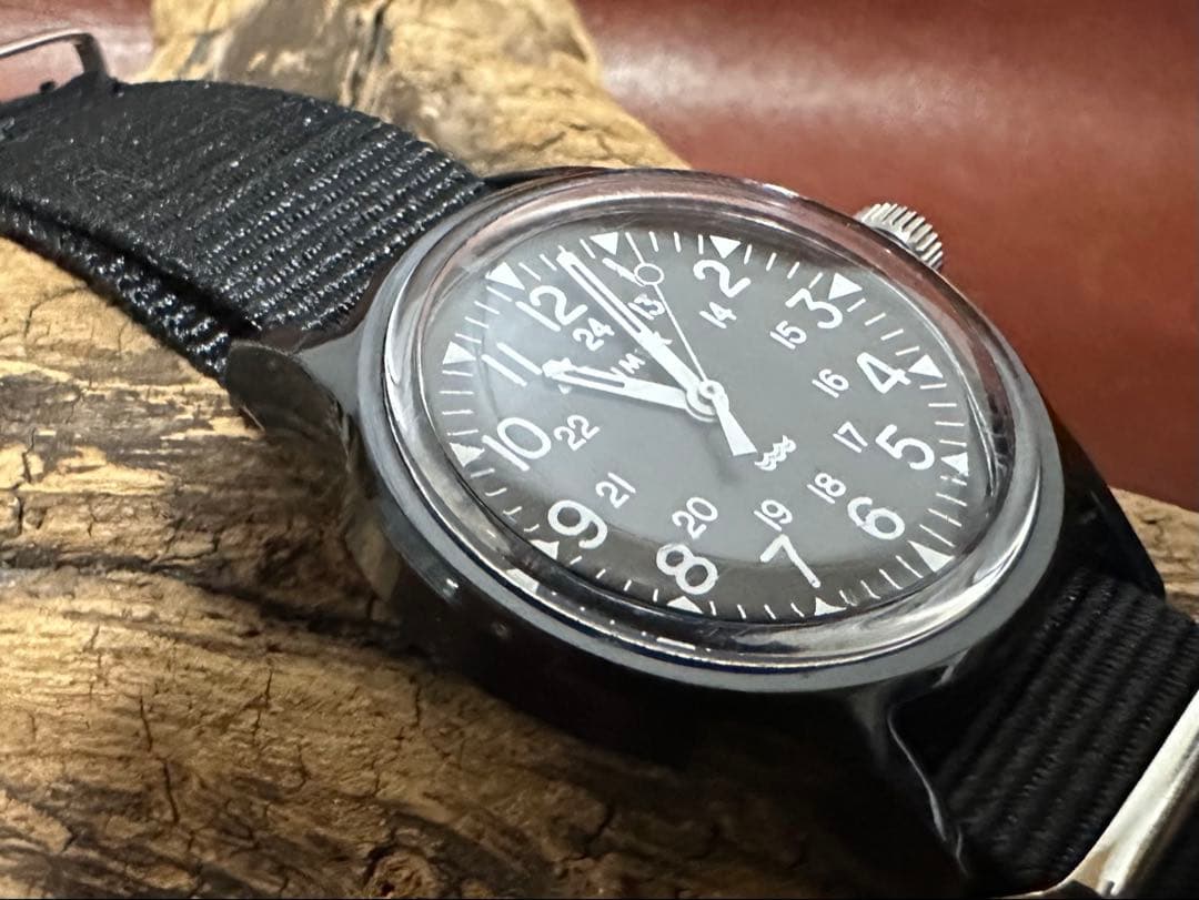 TIMEX Classic Tile Collection Original Camper Black Quartz Men's Watch — Japanese