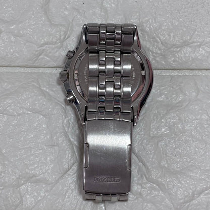 Citizen Navihawk Land Chronograph Solar Men's Watch — Japanese