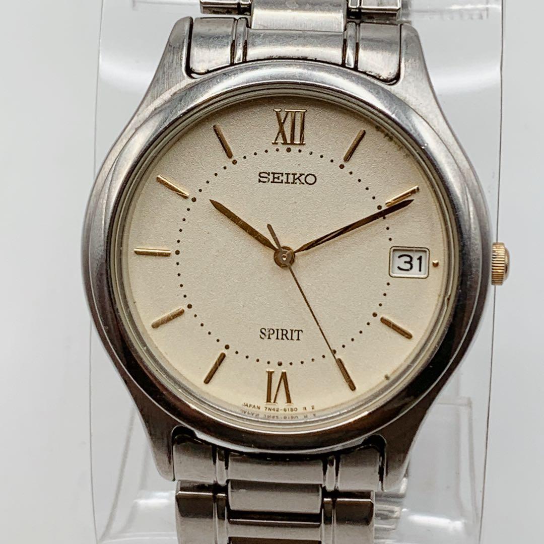 SEIKO Spirit SSF Series Quartz Men's Watch — Japanese