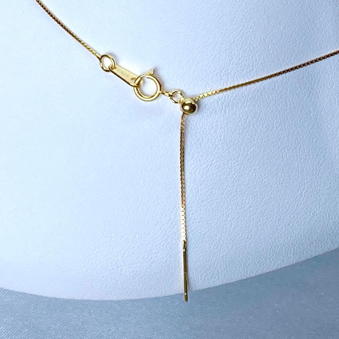 Akoya pearl pendant necklace with 8.1mm round natural blue gray pearl on adjustable 45.5cm chain