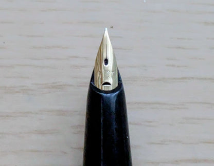 Pilot Super 100 fountain pen with 14K fine gold nib and cap with movable clip