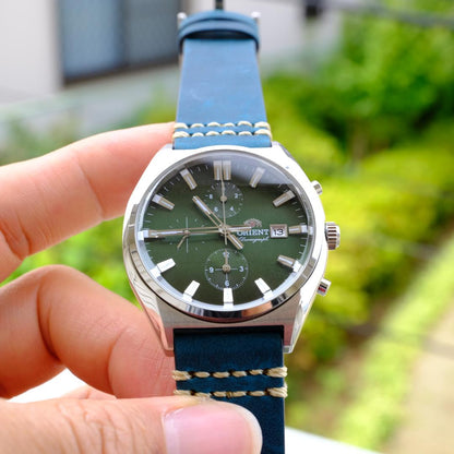 ORIENT Chronograph V740-0GX0 Quartz Men's Watch — Japanese