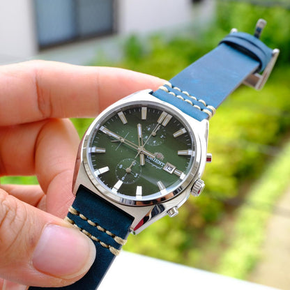 ORIENT Chronograph V740-0GX0 Quartz Men's Watch — Japanese