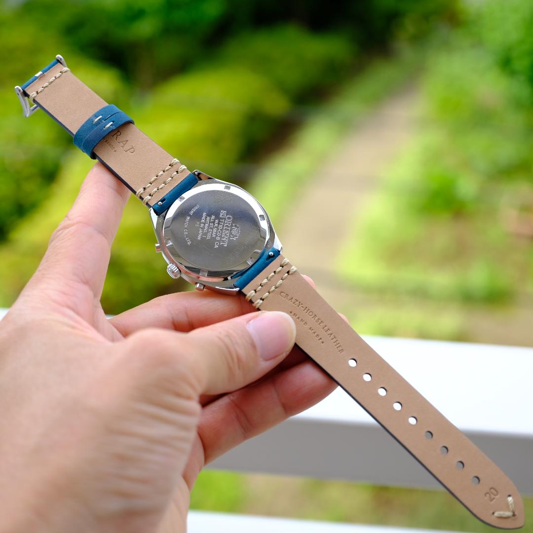 ORIENT Chronograph V740-0GX0 Quartz Men's Watch — Japanese