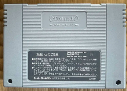 Ranma 1/2 Akame-Ryudan's Sealed Room RPG video game box with cover art and SHVC-R4 model label