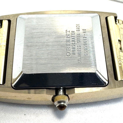 ORIENT Oryeant QZ Model/Series Quartz Men's Watch — Japanese