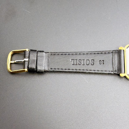 ORIENT Old Orient Tank Gold Quartz Men's Watch — Japanese