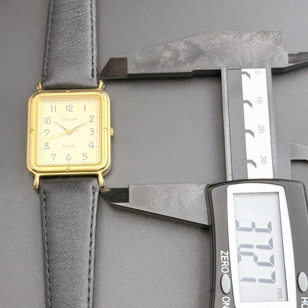 ORIENT Old Orient Tank Gold Quartz Men's Watch — Japanese