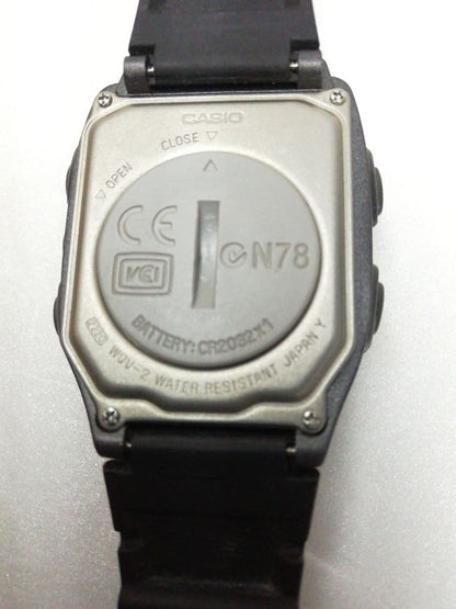 CASIO WQV-2 Digital Men's Watch — Japanese
