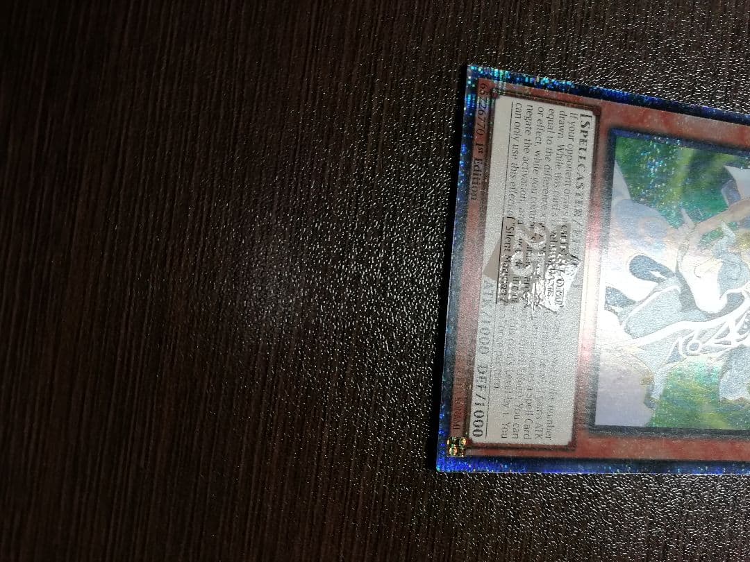 Yu-Gi-Oh Silent Magician Zero — English