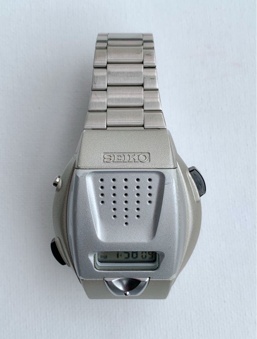 SEIKO SPEAK TIME Digital Men's Watch — Japanese