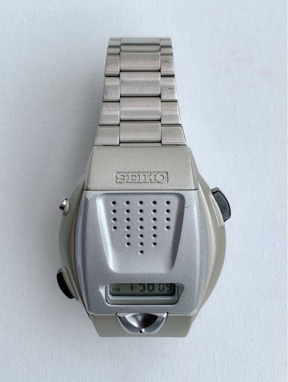 SEIKO SPEAK TIME Digital Men's Watch — Japanese