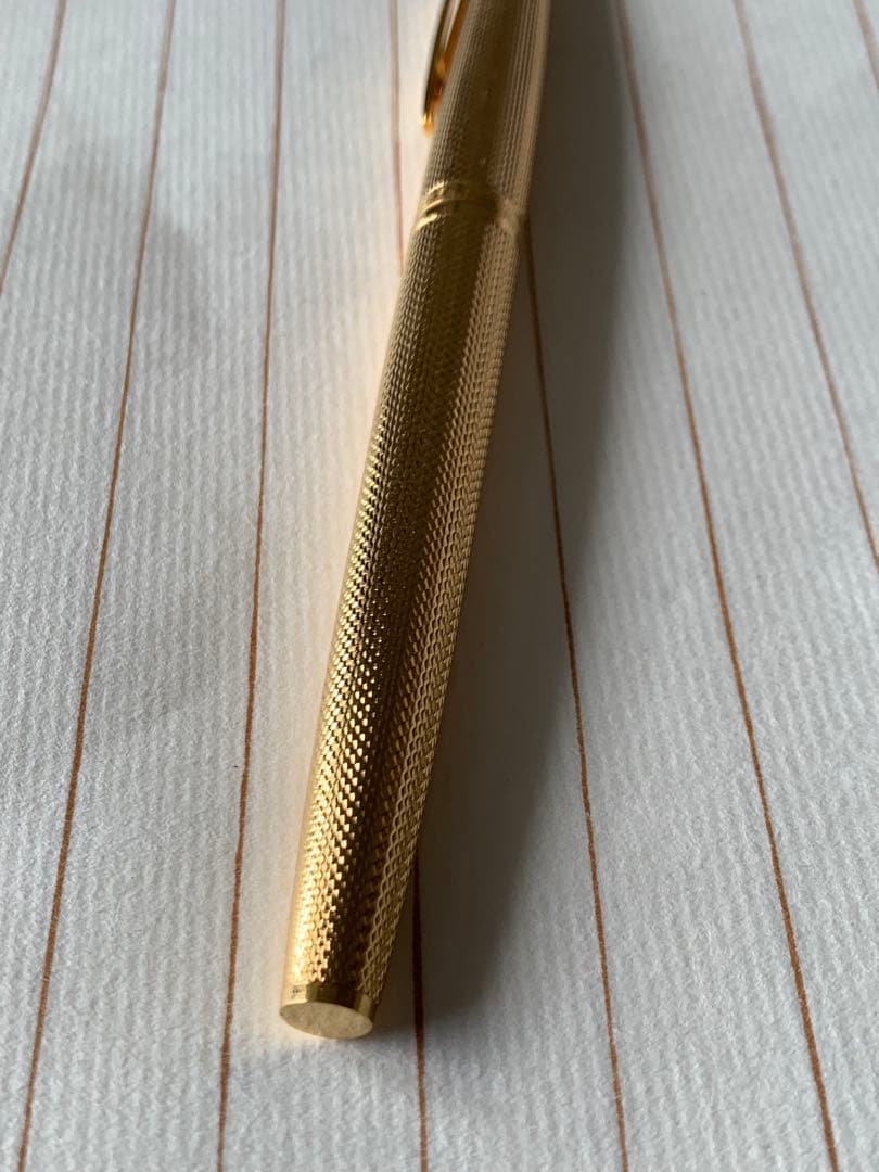 Waterman CF Fountain Pen with 18K gold nib model NO.0134 shown in used condition
