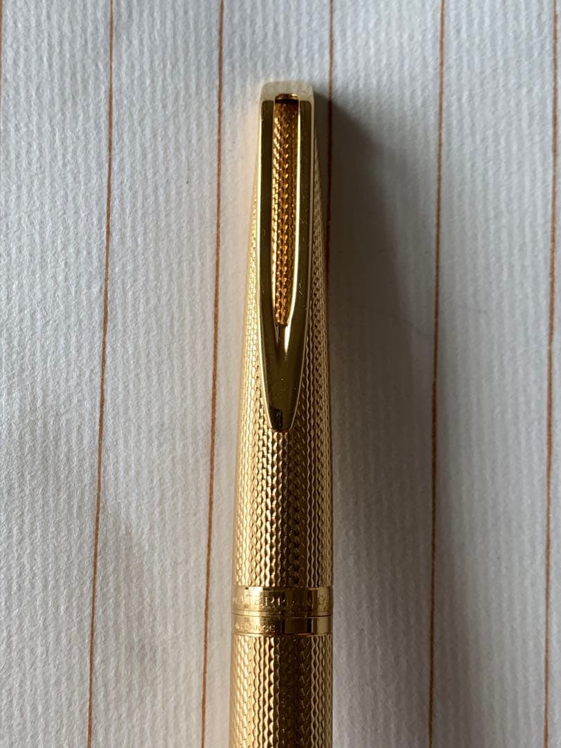 Waterman CF Fountain Pen with 18K gold nib model NO.0134 shown in used condition