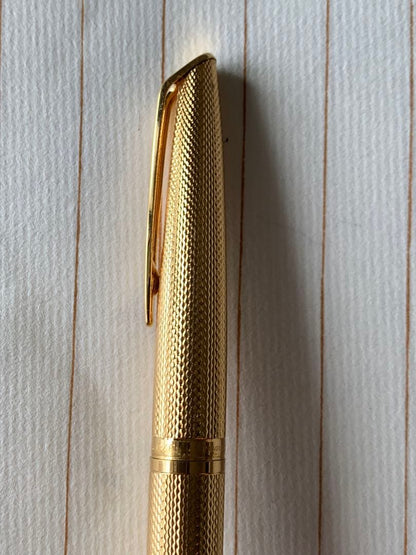 Waterman CF Fountain Pen with 18K gold nib model NO.0134 shown in used condition