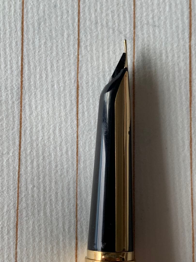 Waterman CF Fountain Pen with 18K gold nib model NO.0134 shown in used condition