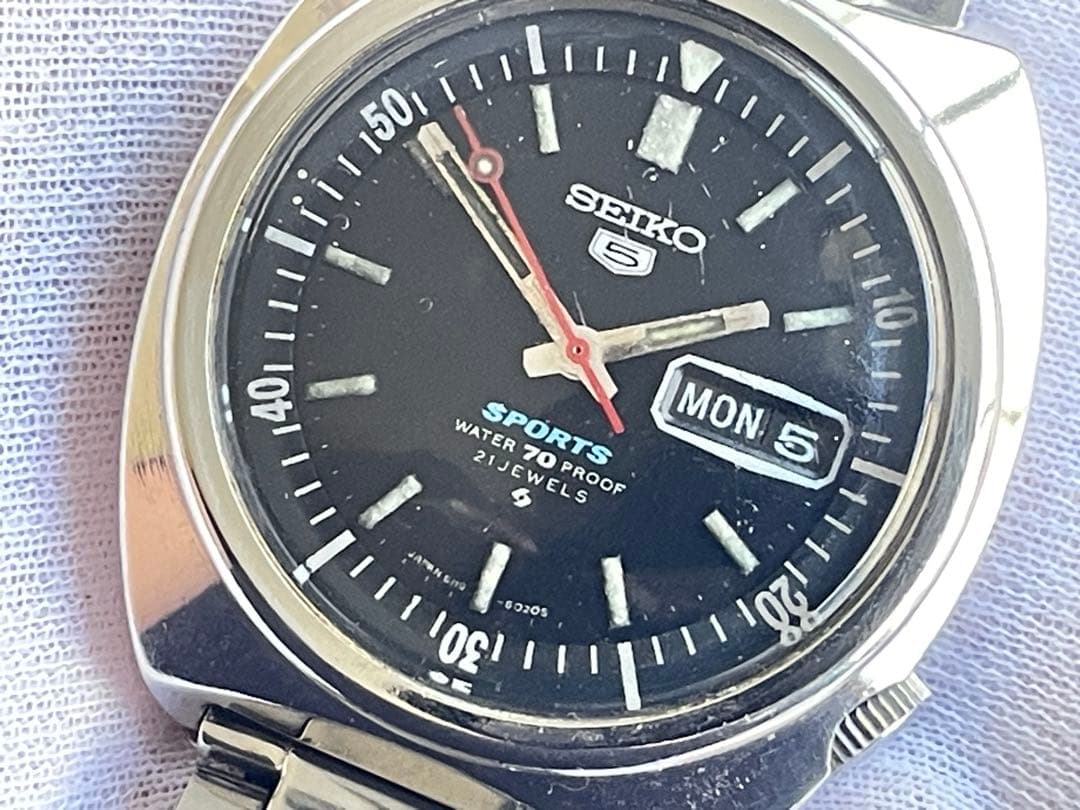SEIKO 6119-6020 Automatic Men's Watch — Japanese