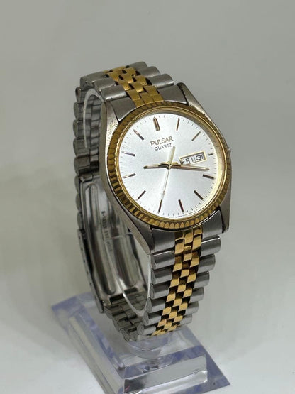 SEIKO PULSAR SBTR009 Quartz Men's Watch — Japanese