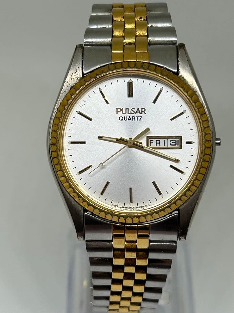 SEIKO PULSAR SBTR009 Quartz Men's Watch — Japanese