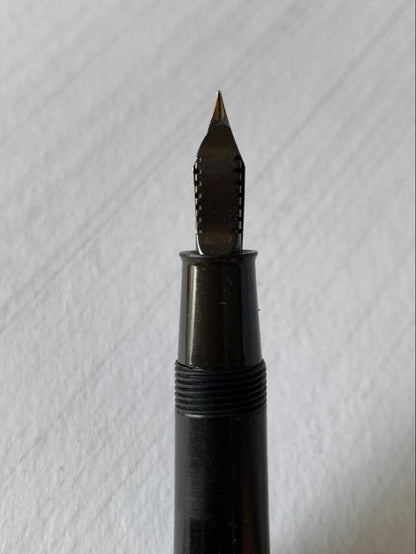 Pilot Fountain Pen featuring a 14K gold nib with a sleek black barrel
