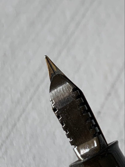 Pilot Fountain Pen featuring a 14K gold nib with a sleek black barrel
