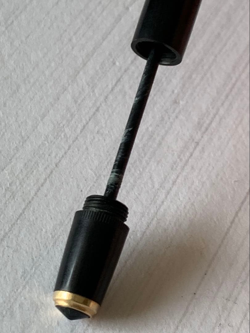 Pilot Fountain Pen featuring a 14K gold nib with a sleek black barrel
