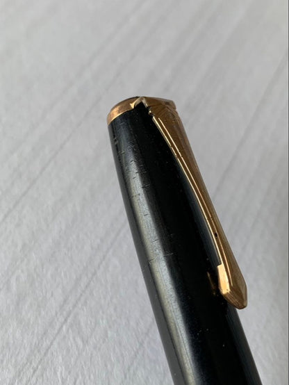 Pilot Fountain Pen featuring a 14K gold nib with a sleek black barrel