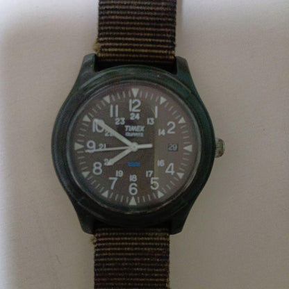 TIMEX ミリタリースタイル Quartz Men's Watch — Japanese