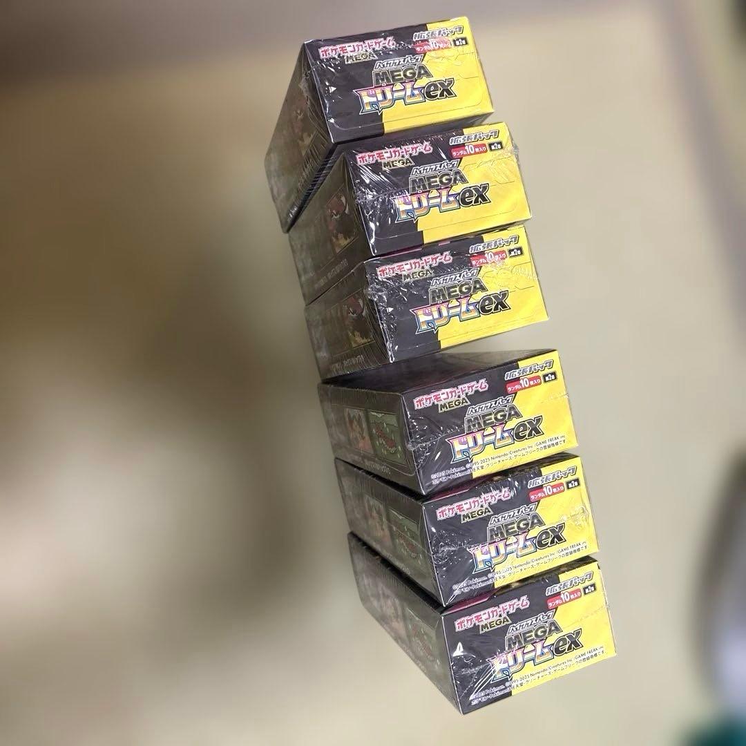 Pokemon Pokémon Card Game Mega Dream Ex 6-Box Set Box — Japanese